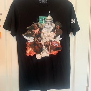 CULTURE MIGOS GRAPHIC BLACK TEE